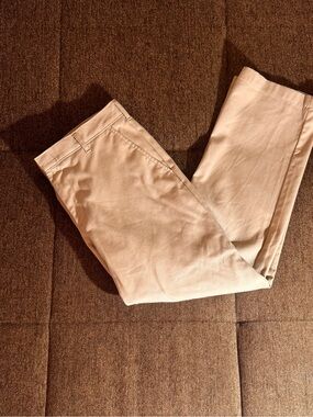 Men's Tailored Chino Pants in Light Beige